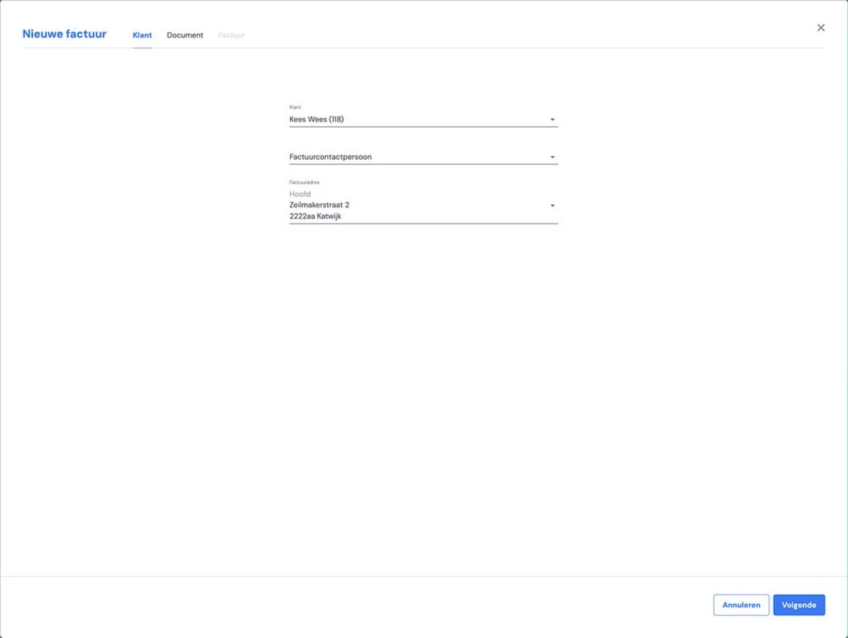 Send the invoice and pay for your removal: screenshot 2