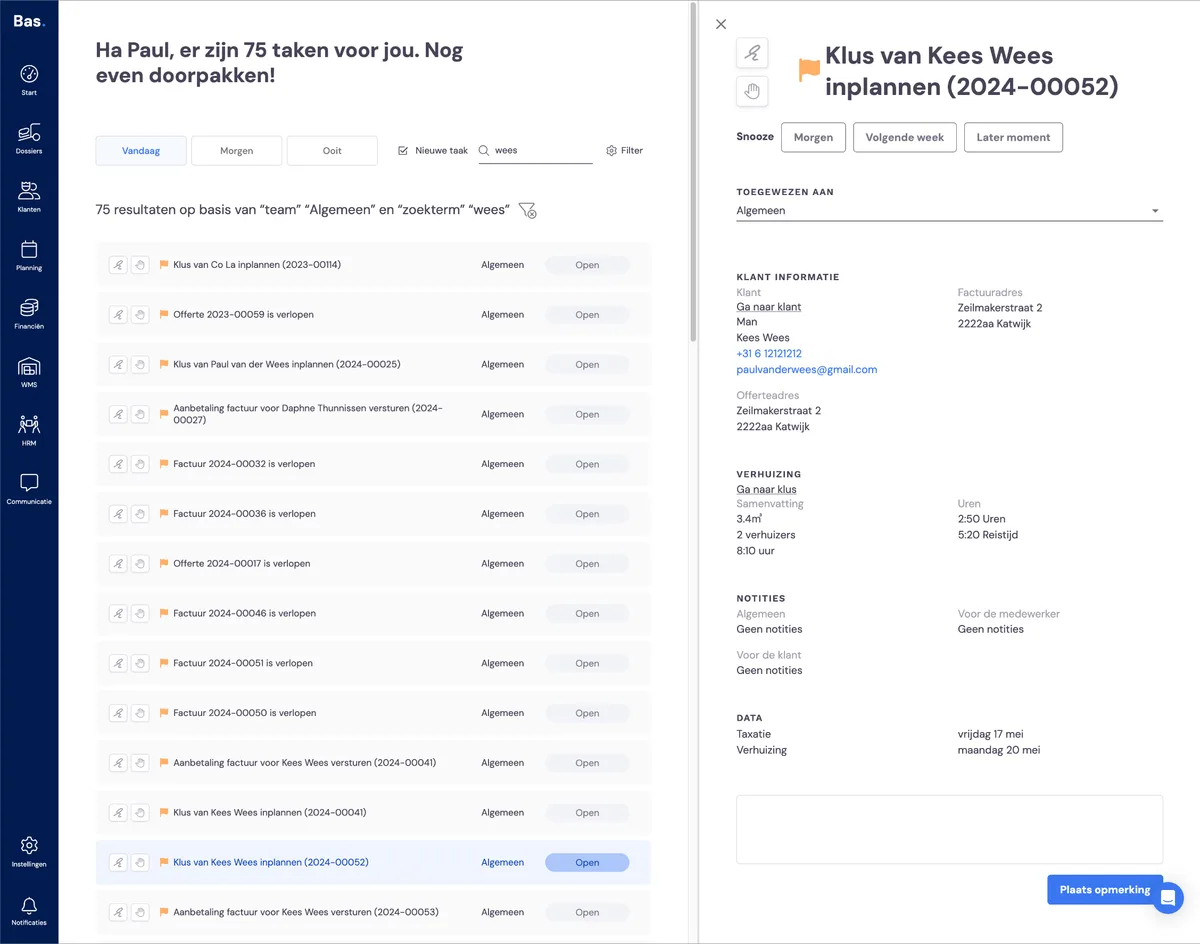 All about tasks: screenshot 1