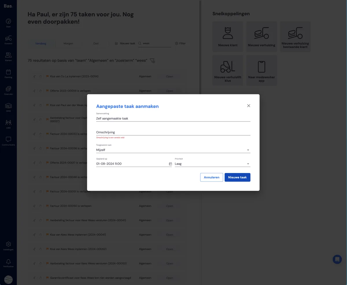 All about tasks: screenshot 2