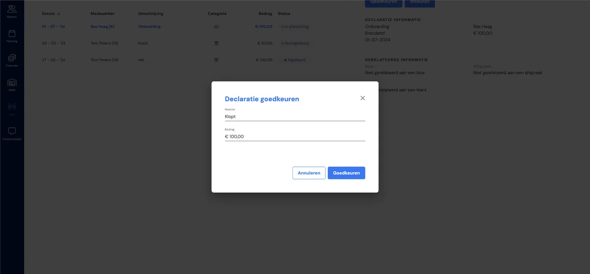 Bearbeiten Sie eine Spesenabrechnung: Screenshot 5