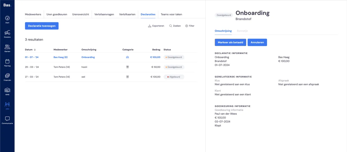 Bearbeiten Sie eine Spesenabrechnung: Screenshot 6