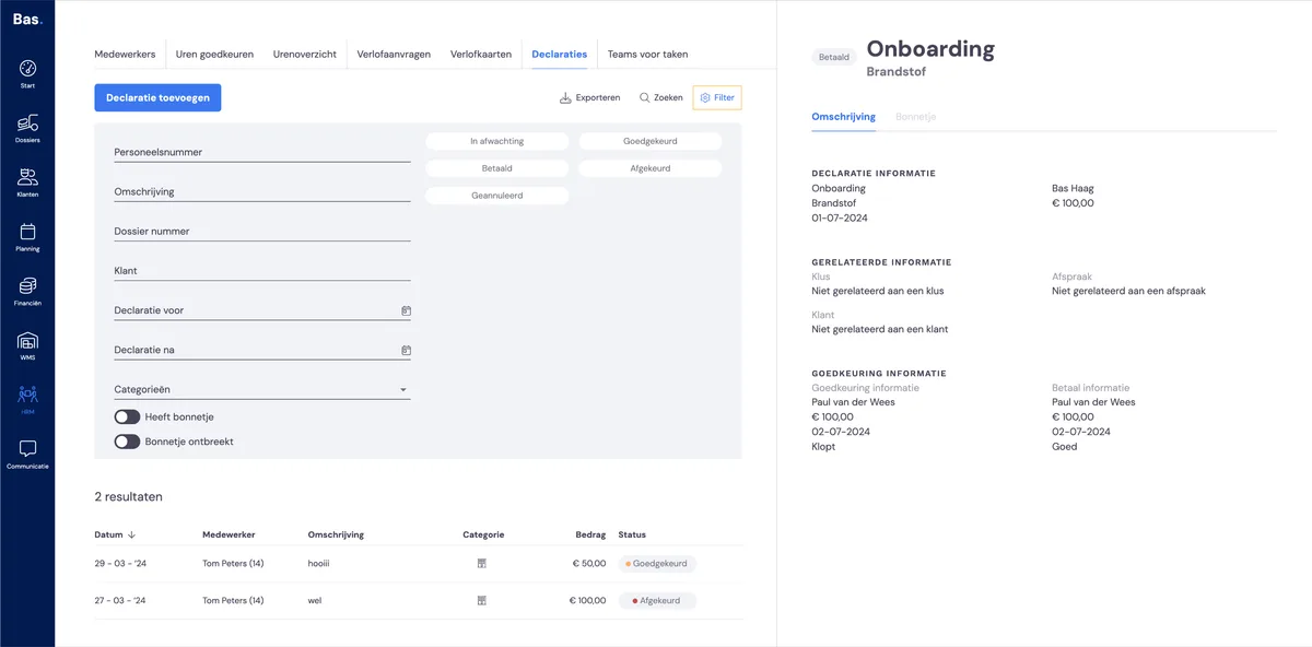 Bearbeiten Sie eine Spesenabrechnung: Screenshot 7